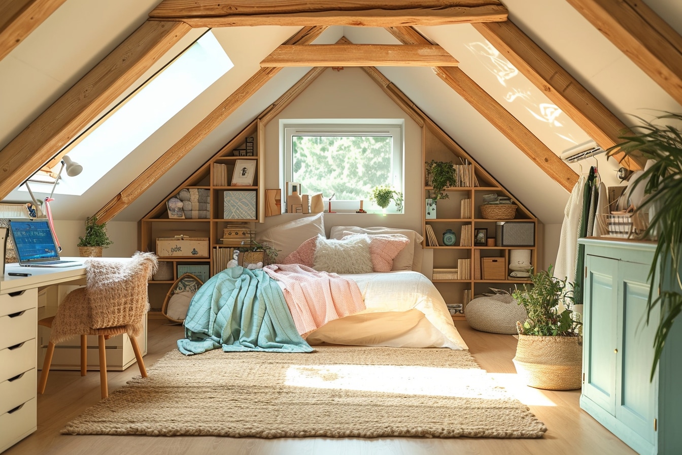 Comment optimiser l'espace et séparer une petite chambre ?