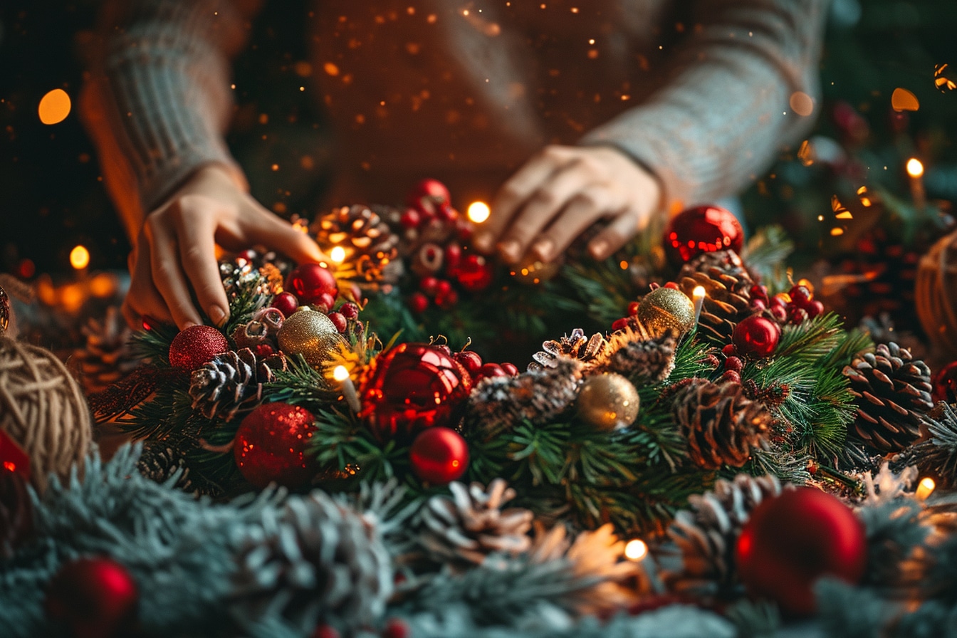 Créez une décoration de Noël magique par vous-même