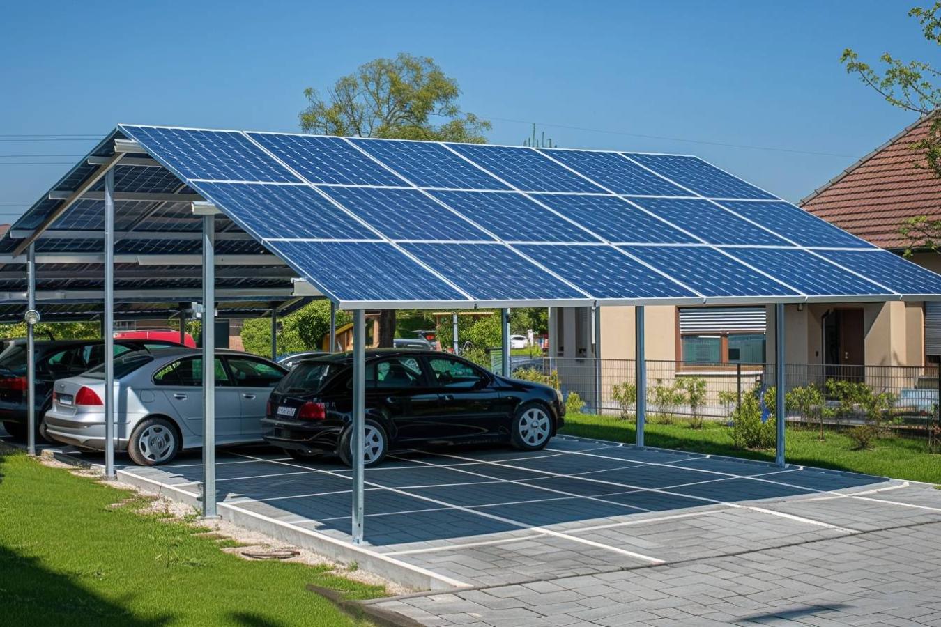 Carports solaires : réduire vos coûts énergétiques