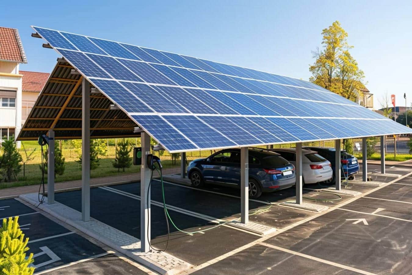 Innovations : les carports solaires