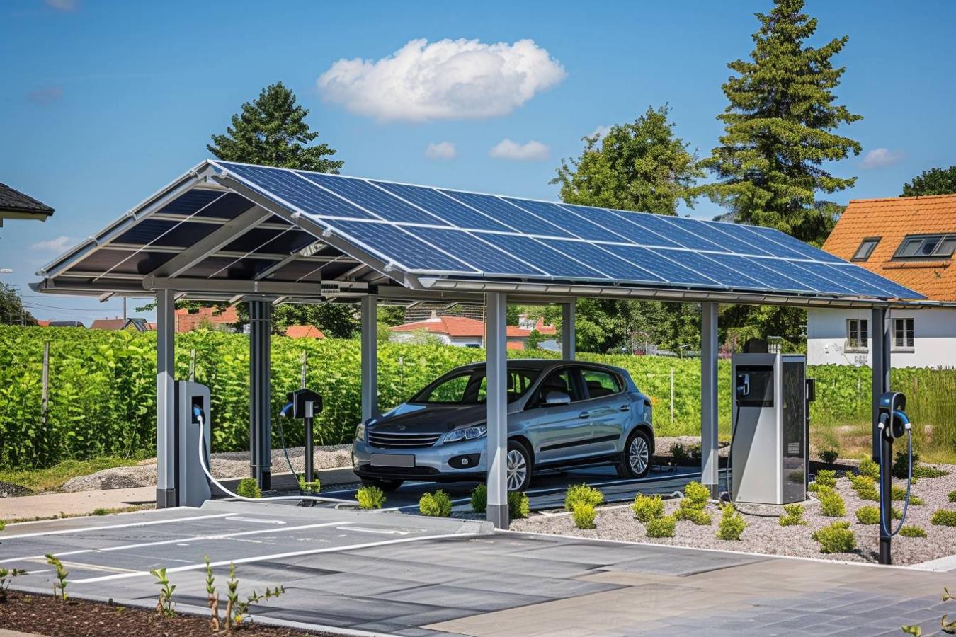 Installer votre carport solaire en 3 étapes faciles