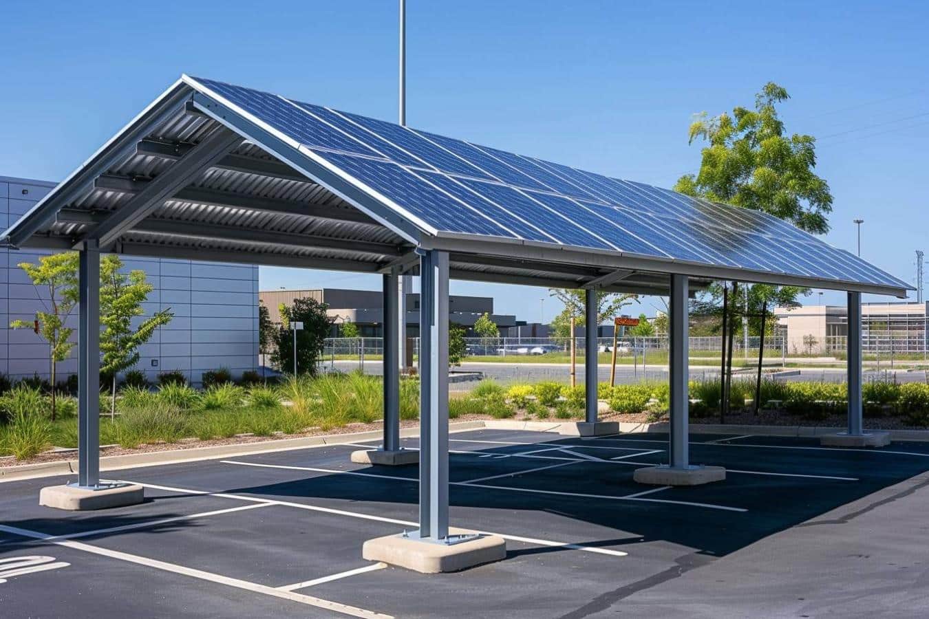 Intégration des carports solaires en architecture