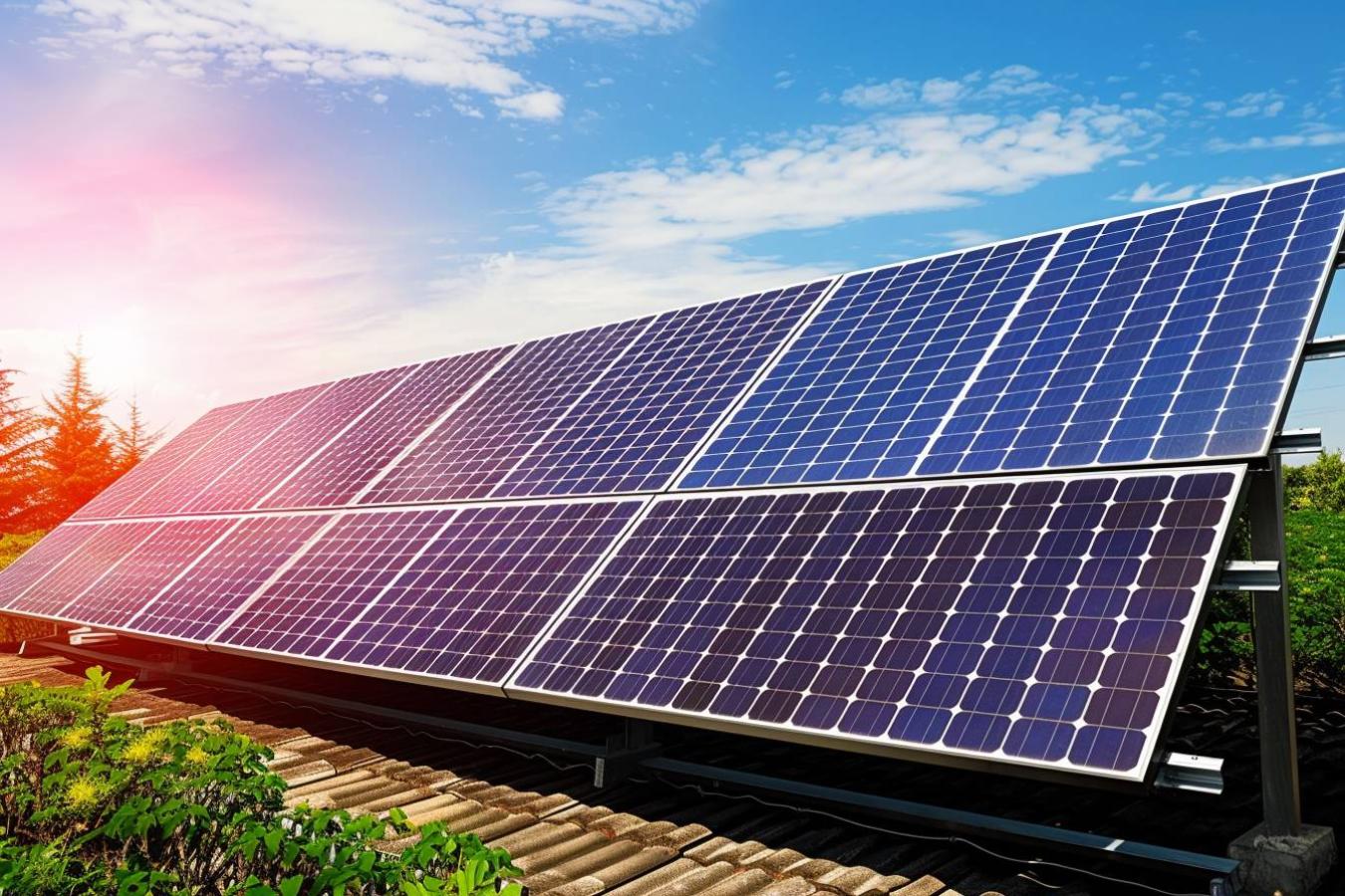 La production des panneaux solaires en été vs en hiver