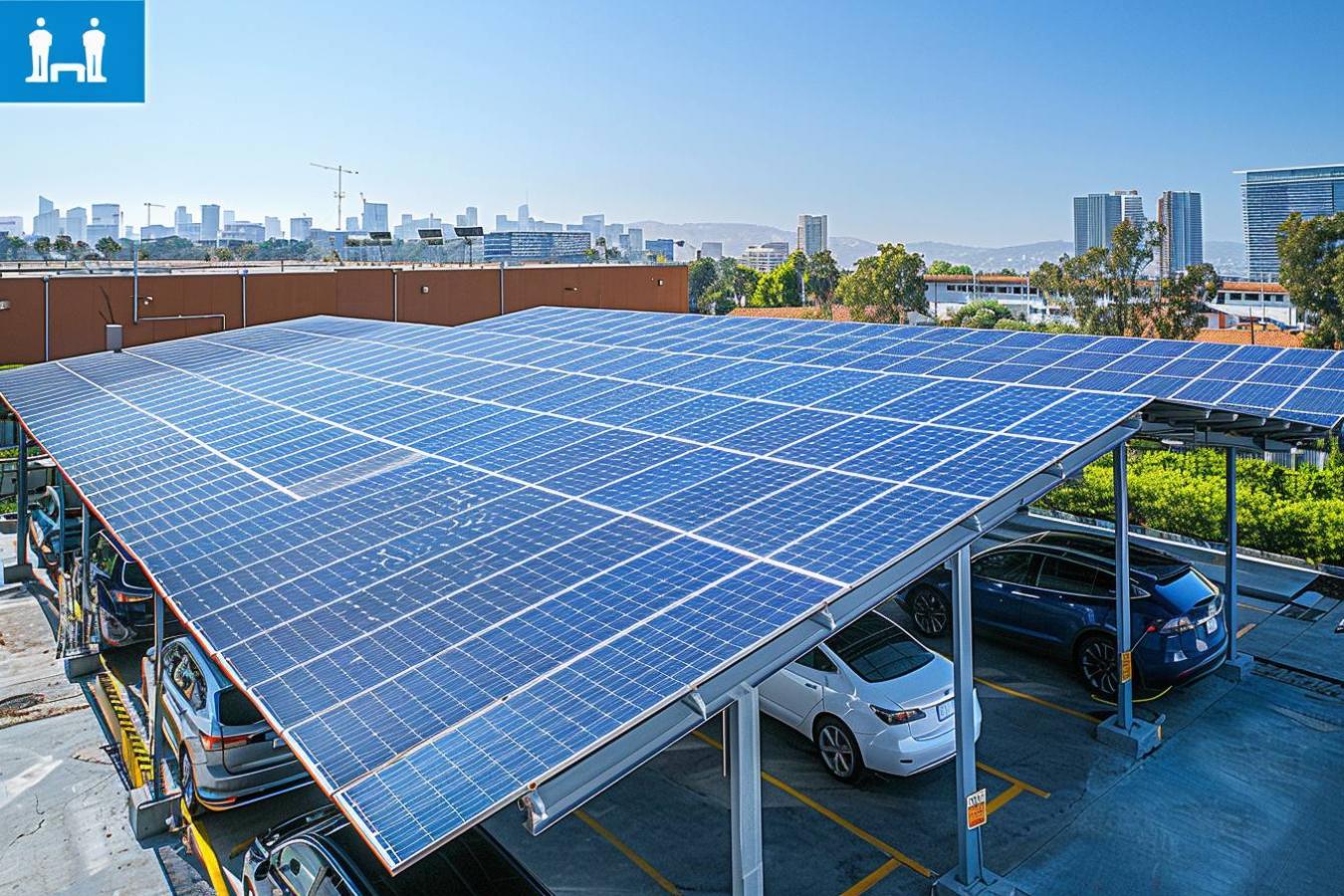 Le potentiel des carports solaires hybrides