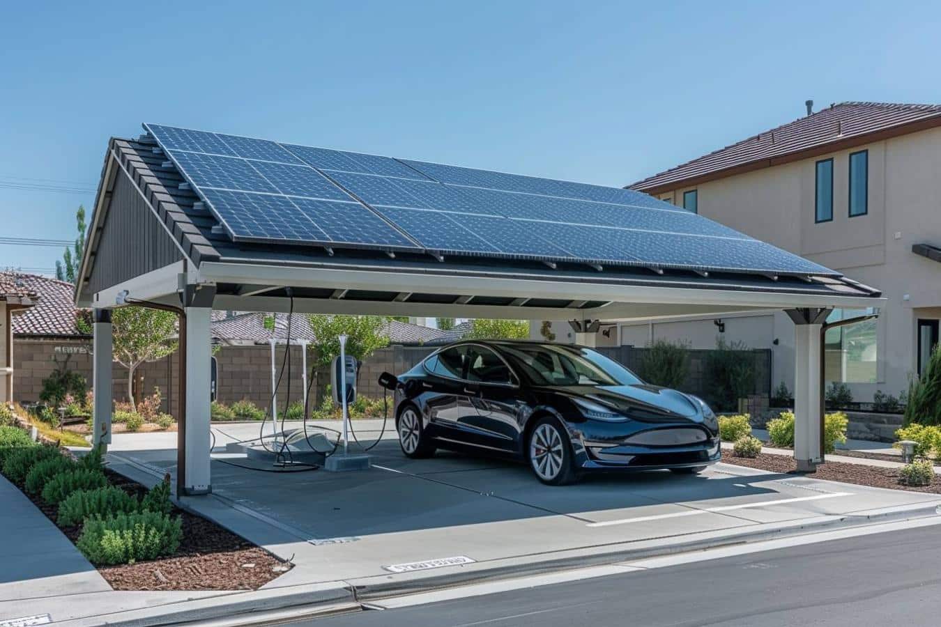 Le stockage solaire dans les carports