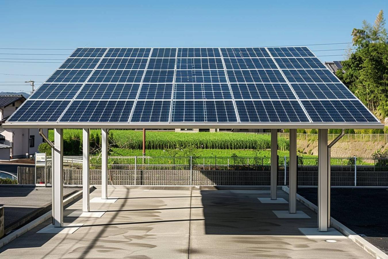 Les avantages des carports solaires connectés