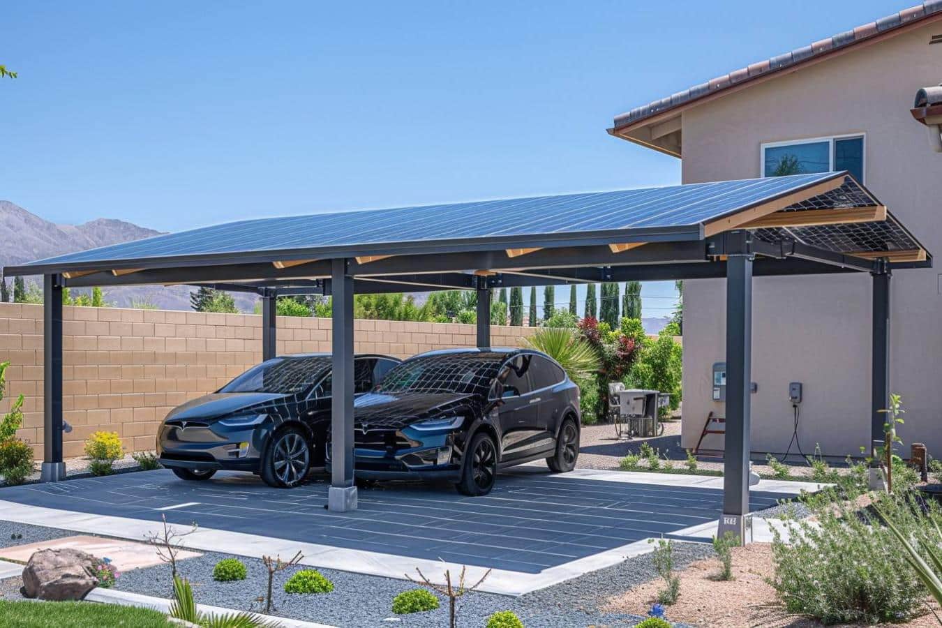Réduire le coût de votre carport solaire grâce à une pergola