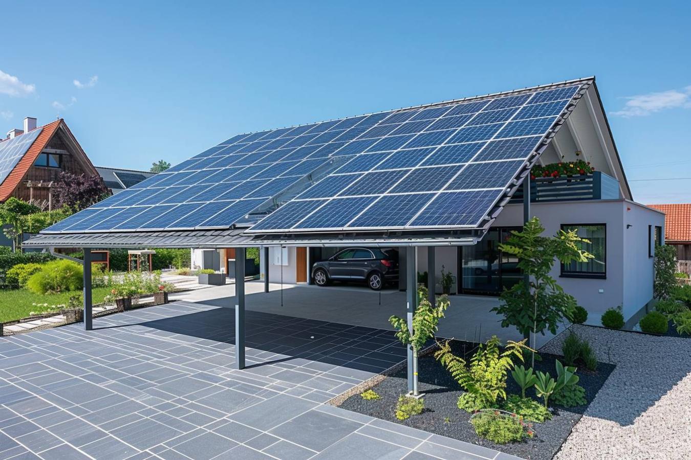 Valoriser son bien immobilier avec des carports solaires
