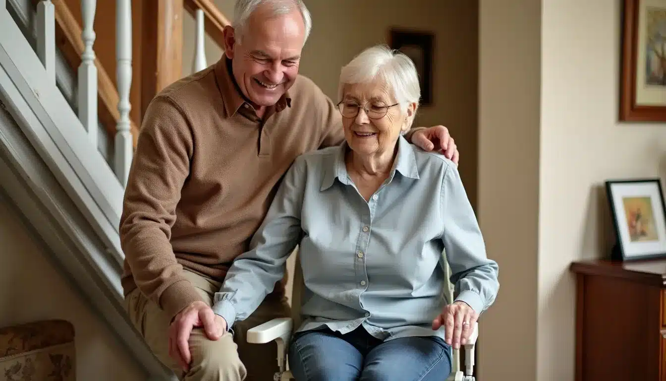 Améliorez l'Autonomie des Seniors : Comment un Monte-Escalier Transforme le Quotidien