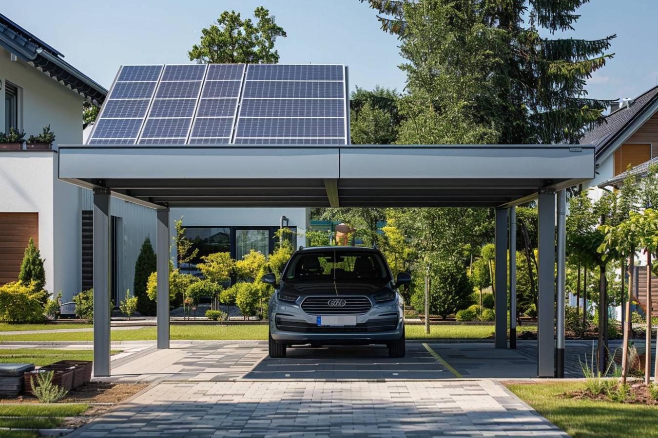 Le carport solaire en aluminium : une solution moderne et élégante
