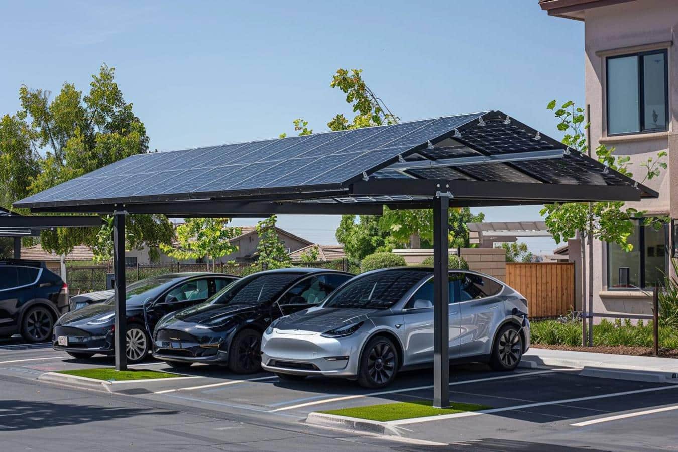 Les nouvelles tendances des carports solaires sur le marché