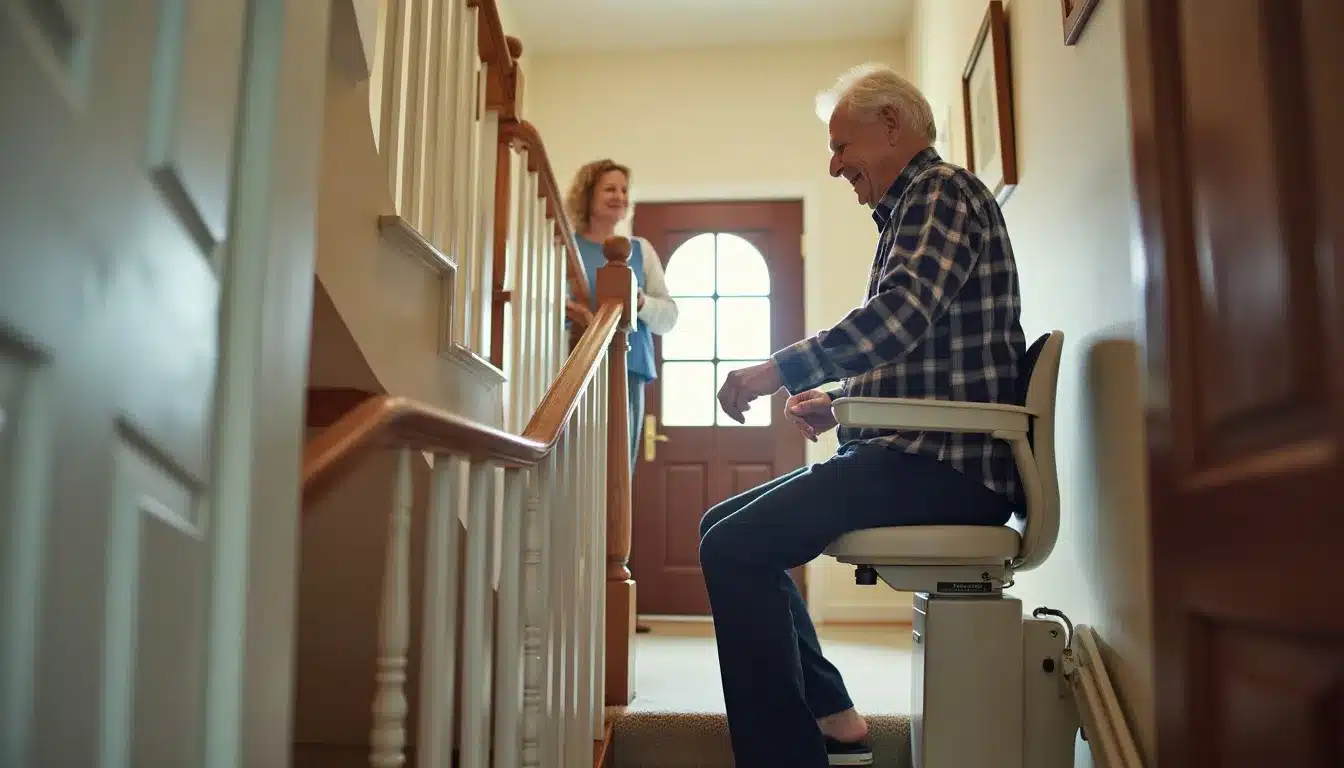 Comment un monte-escalier augmente la sécurité et l'autonomie chez les seniors