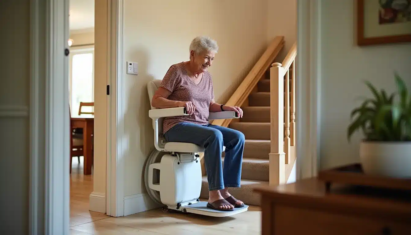 Monte-Charge Électrique pour Escalier : Sécurité et Autonomie pour les Seniors