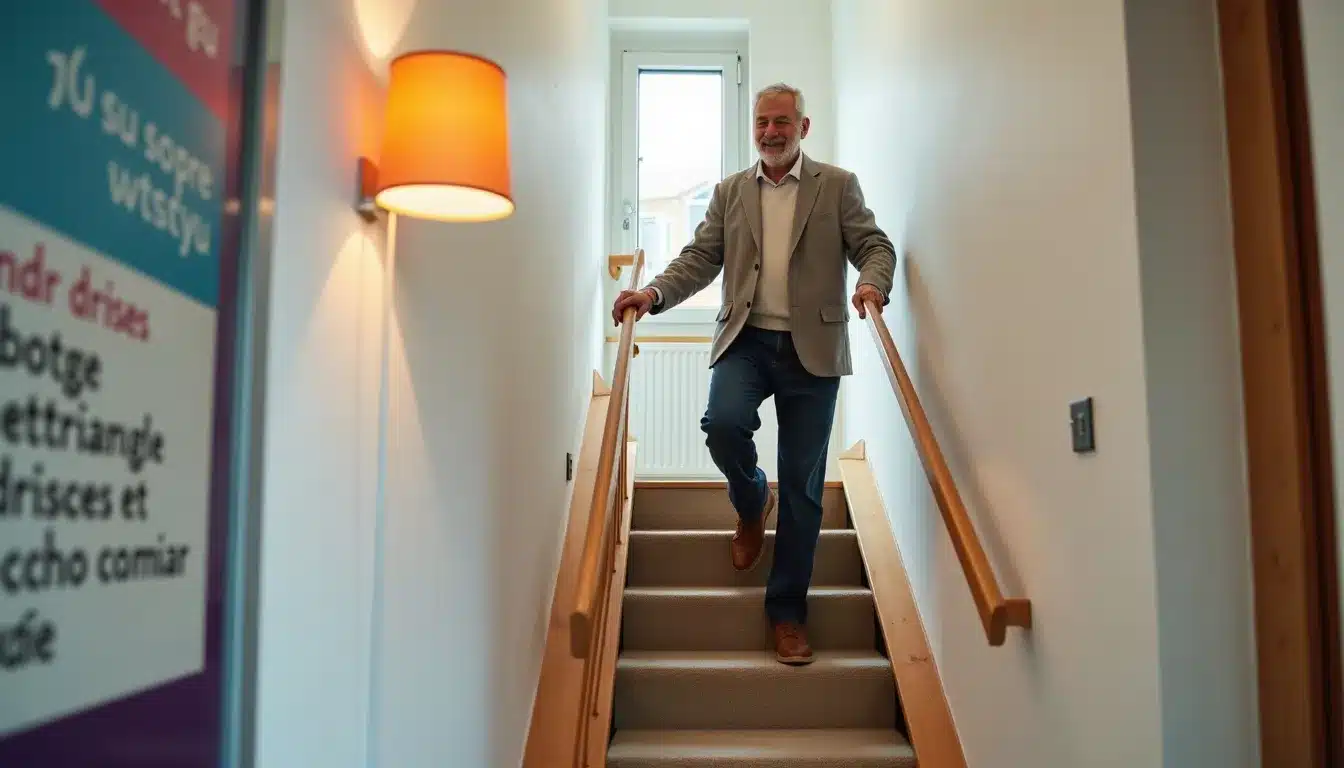 Combien coûte un monte-escalier debout : guide des prix et aides financières pour seniors