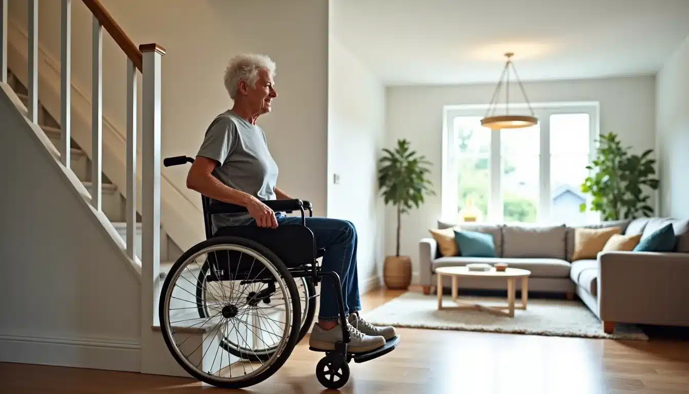 Monte-escaliers avec fauteuil roulant : Améliorez sécurité et autonomie à domicile