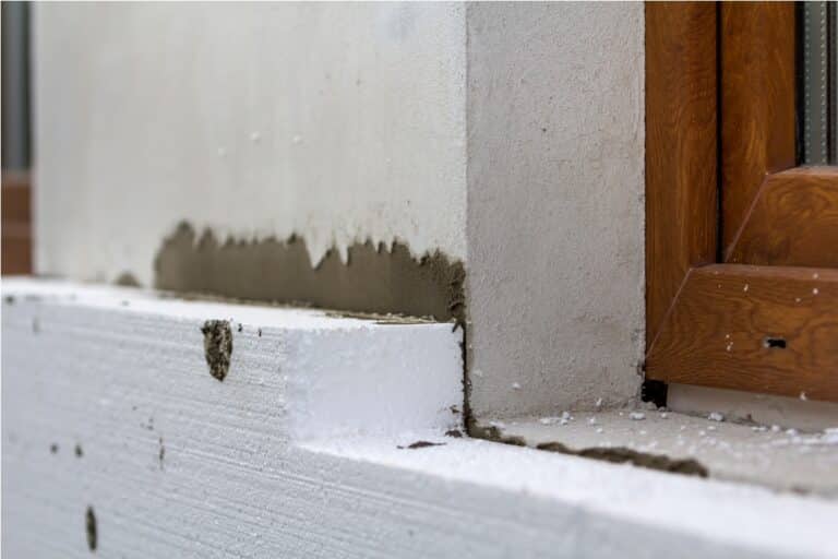 close up detail of plastered house wall with rigid 2023 02 10 08 33 33 utc