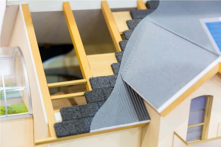 model of house thermal insulation of roof concept 2021 08 26 16 25 46 utc