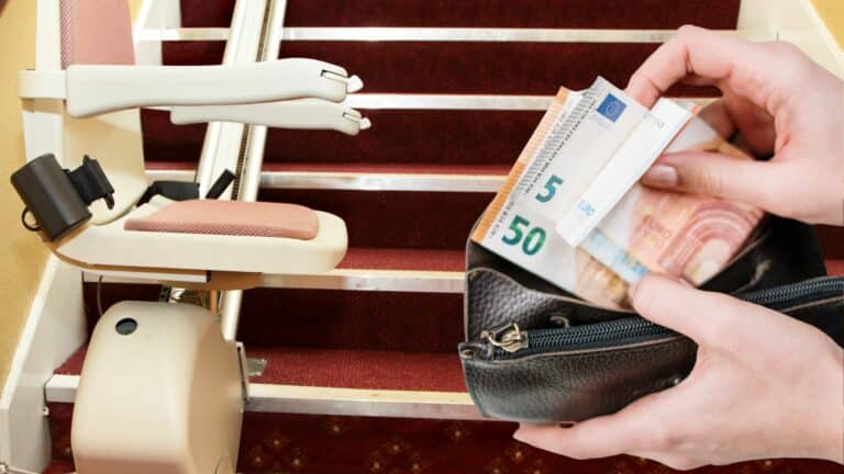 aide financiere installation monte escalier