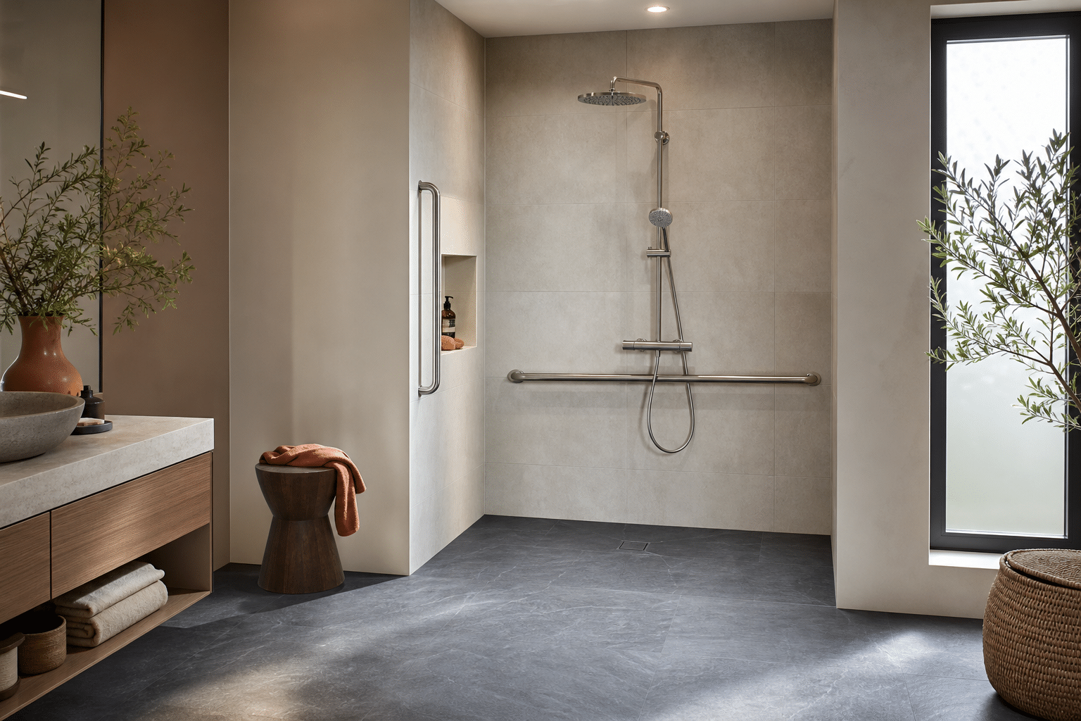 Douche sécurisée